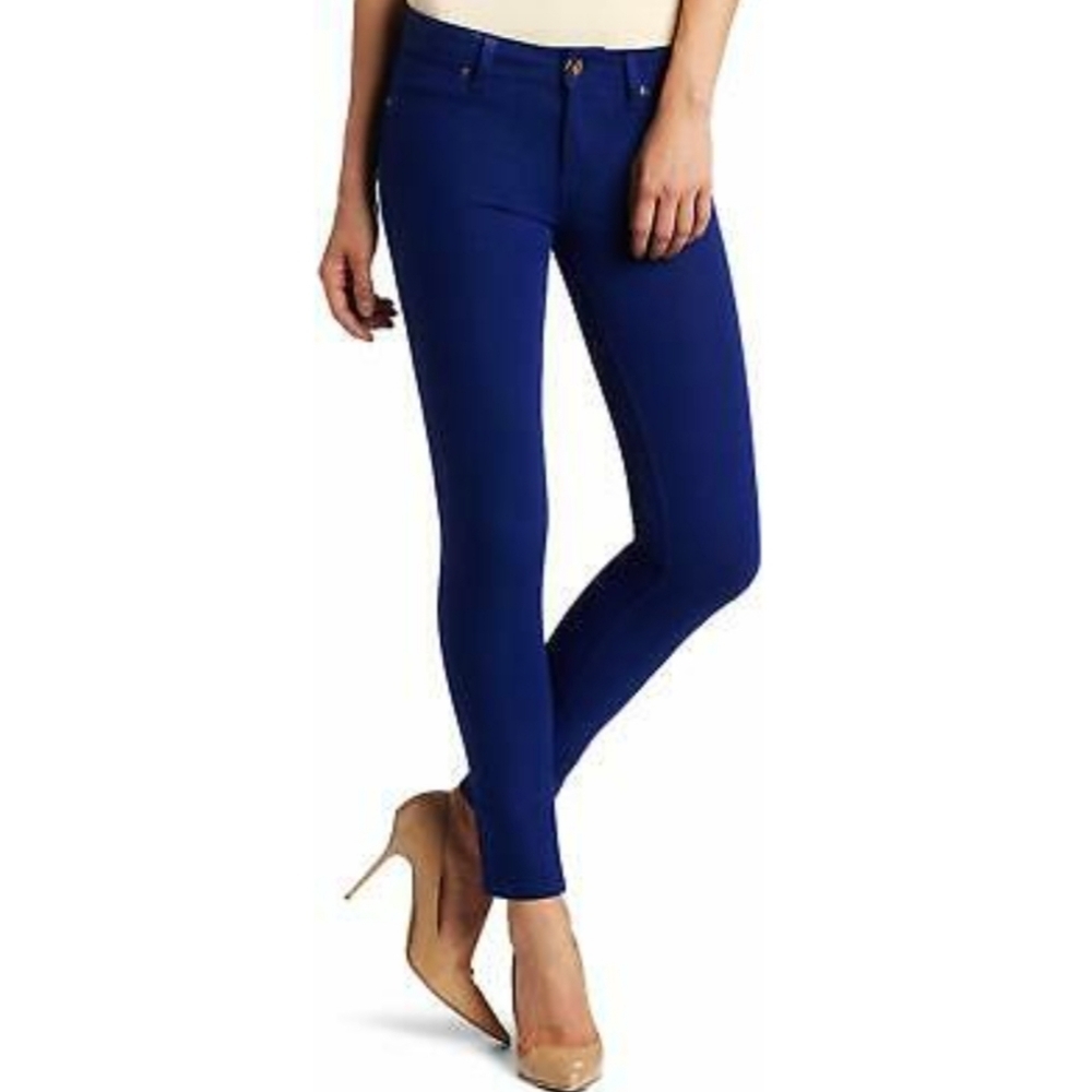 ❤ DL1961 EMMA SKINNY LEGGING ANKLE JEANS IN COBALT BLUE SHERIFF WASH, 4 (27)
